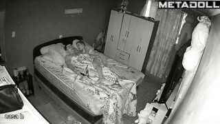 A man gently kisses and licks his wife's nipples before sex