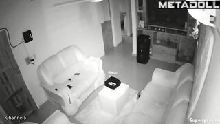 Girl sits down on her naked husband's cock with her sexy butt