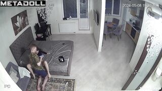 Guy won't let the cutie hide her wet pussy from his eager lips