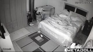 An aroused man fucks his fat wife hard and licks her wet cunny