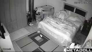 An aroused man fucks his fat wife hard and licks her wet cunny