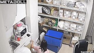 Hidden-camera video: Cute Asian girls peeing in a makeshift toilet