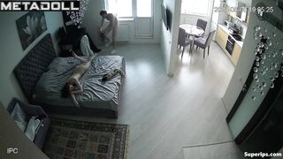 Excited guy spanked his girlfriend before fucking her