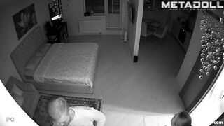 An horny guy took a cute girl back to his place and fucked her