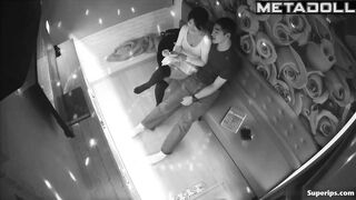 A crafty Asian girl slipped her hand into her new boyfriend's pants