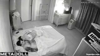 It's boring just to lie in bed. It's better to have some hot oral sex