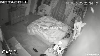 Wife couldn't fall asleep and sat on her sleeping husband's cock