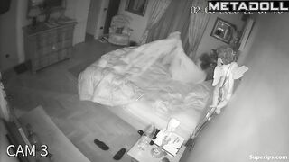 Wife couldn't fall asleep and sat on her sleeping husband's cock
