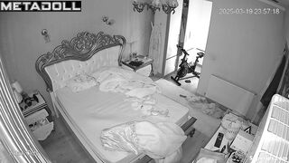 Wife playfully covered herself with a blanket before having sex