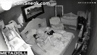 She locked the room and started masturbating, solo