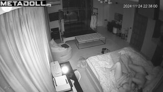 Sex toys were a must in their bed (spy hidden camera)
