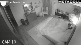 Skinny babe enjoying his cock for about 10 minutes
