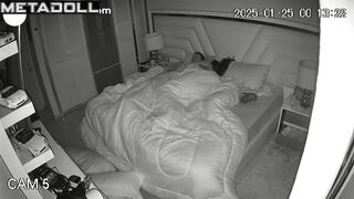 Couple hugged for a long time after intense sex, look