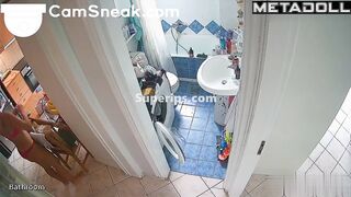 It's just her business, but the hidden camera knows about it