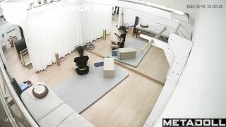 A typical day in the rehabilitation room, spy camera
