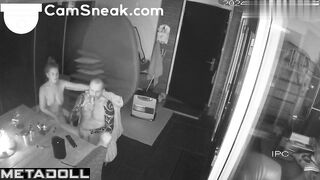 Drunk wife and husband smoking at fucking at the same time