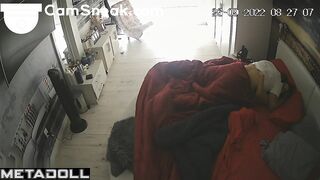 A hot-tempered guy is pounding a seductive brunette mom hard