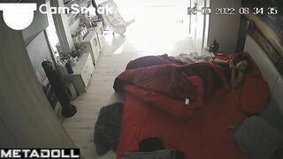 A hot-tempered guy is pounding a seductive brunette mom hard