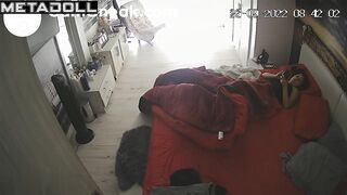 A hot-tempered guy is pounding a seductive brunette mom hard
