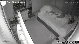 Husband tenderly kisses his wife, caressing her wet pussy with his fingers