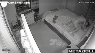 Husband tenderly kisses his wife, caressing her wet pussy with his fingers