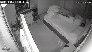Husband tenderly kisses his wife, caressing her wet pussy with his fingers