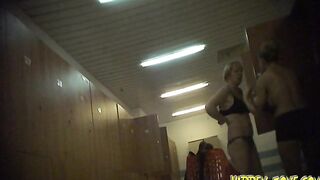 Locker room spy cam