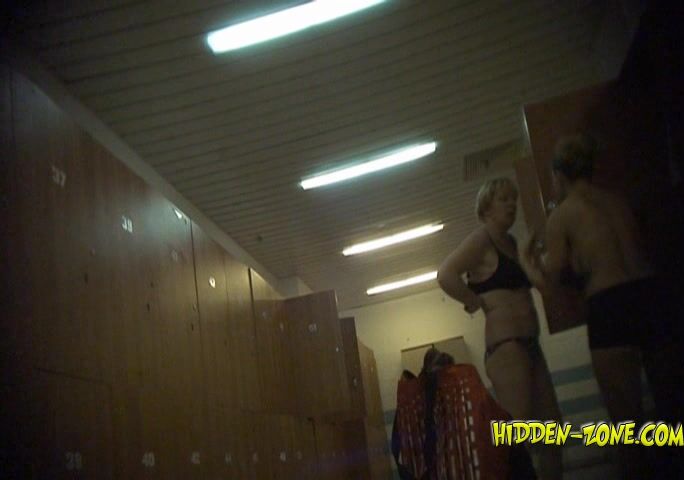 Locker room spy cam