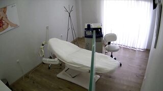 Shaved teen pussy