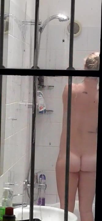 Shower mom porn